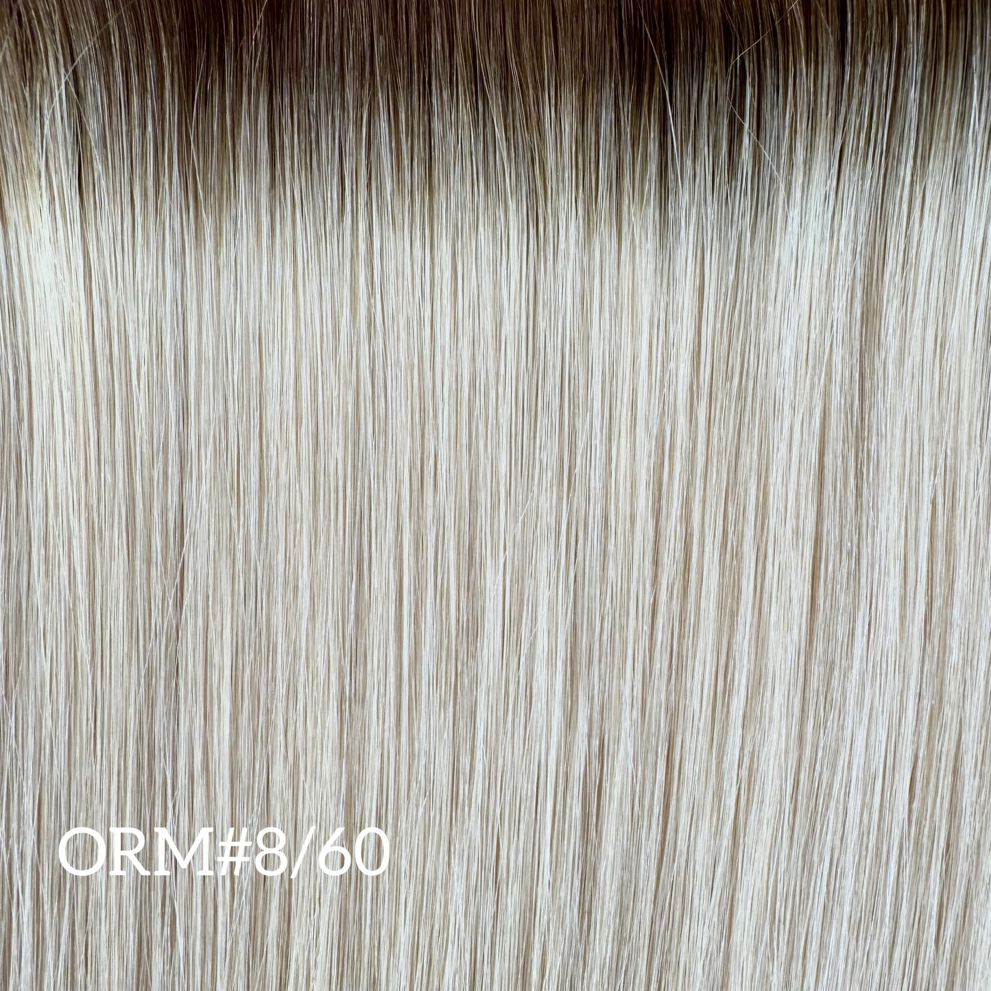 Genius Weft - 5og ORM#8/60 Platinum Light Root Melt 20"